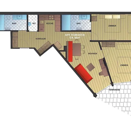 Appartement-pension Kendlbacher Oda ve Kahvaltı