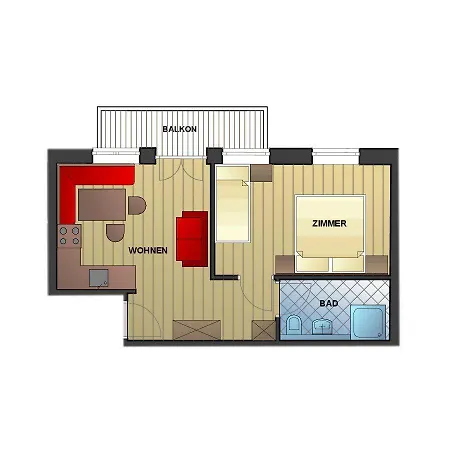 Oda ve Kahvaltı Appartement-pension Kendlbacher 4*